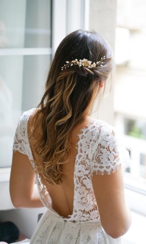 Lina – Peigne de mariée bohème Accessoires cheveux mariage The Wedding Explorer Lina – Peigne de mariée bohème Accessoires cheveux mariage The Wedding Explorer