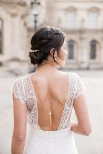 Gui – Bijou de robe avec perles naturelles Accessoires mariage The Wedding Explorer