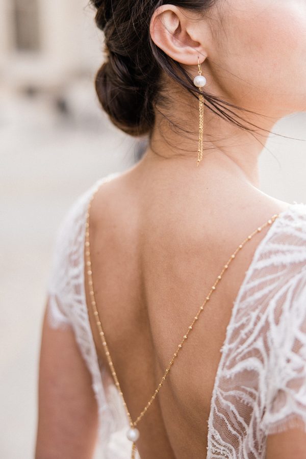 Collier Lilas/Lavande perle robe de Mariée/Mariage/Soirée style culture