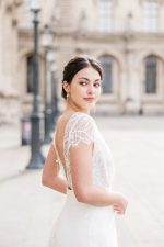 Gui – Boucles d’oreilles pendantes perles naturelles Accessoires mariage The Wedding Explorer