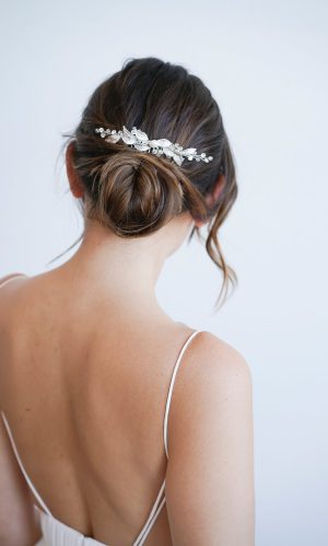 Dahlia – Peigne à cheveux boheme Accessoires cheveux mariage The Wedding Explorer