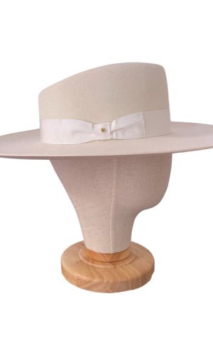 Chapeau de mariée feutre de laine Romy Accessoires mariage The Wedding Explorer