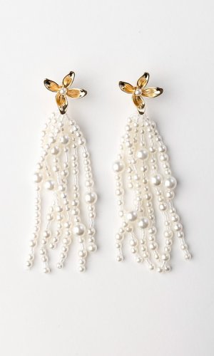 Boucles d’oreilles perlées de mariée Rita Accessoires mariage The Wedding Explorer Boucles d’oreilles perlées de mariée Rita Accessoires mariage The Wedding Explorer