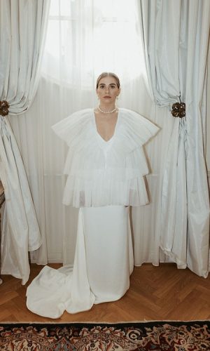 Cape de mariée Vivien Boléros Châles & Pulls mariage The Wedding Explorer