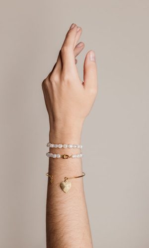 Bracelet perles de mariée Jackie Accessoires mariage The Wedding Explorer