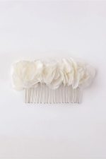 Peigne de mariée fleurs stalisées Peignes & Broches mariage The Wedding Explorer