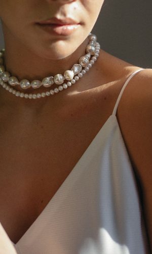 Collier perles de mariée Ingrid Accessoires mariage The Wedding Explorer