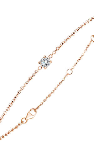Bracelet Or rose 750 ‰ Diamant Lady Accessoires mariage The Wedding Explorer