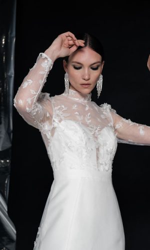 Robe de mariée courte YSA Robes de mariée courtes The Wedding Explorer