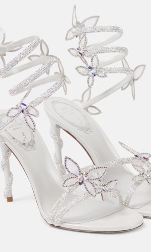 Sandales de mariée Butterflies à ornements Chaussures mariage The Wedding Explorer