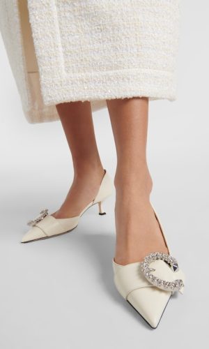 Escarpins Melva 50 en cuir à ornements Chaussures mariage The Wedding Explorer