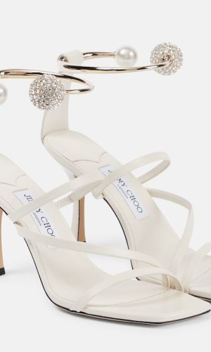 Sandales Ottilia 90 en cuir à ornements Chaussures mariage The Wedding Explorer Sandales Ottilia 90 en cuir à ornements Chaussures mariage The Wedding Explorer