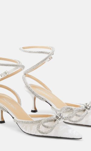 Escarpins Double Bow 65 en dentelle Chaussures mariage The Wedding Explorer