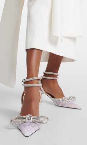 Escarpins Double Bow 65 en dentelle Chaussures mariage The Wedding Explorer