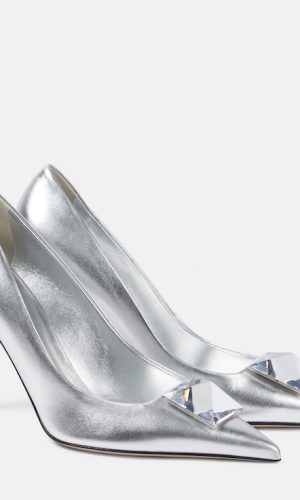 Escarpins One Stud en cuir métallisé Chaussures mariage The Wedding Explorer