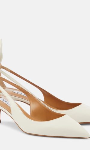 Escarpins Bow Tie 50 en cuir Chaussures mariage The Wedding Explorer