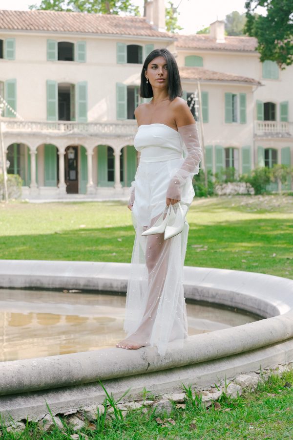 Ensemble de mariée moderne PERLE The Wedding Explorer