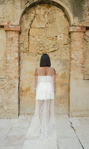 Ensemble de mariée moderne PERLE Combinaisons mariage The Wedding Explorer