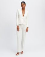 Pantalon tailleur Berlin – Blanc Tailleurs de mariage The Wedding Explorer