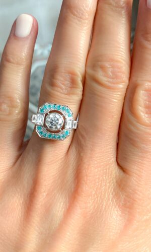 Bague Grand Café de Paris Paraiba Accessoires mariage The Wedding Explorer