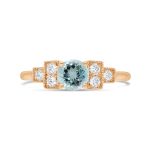 Bague Louxor Aigue-Marine Accessoires mariage The Wedding Explorer