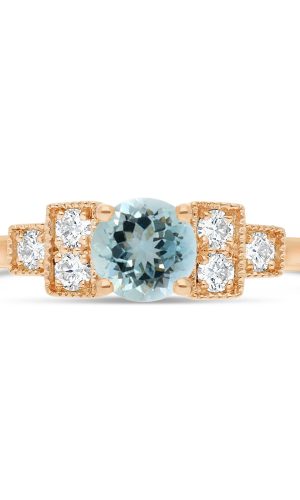 Bague Louxor Aigue-Marine Accessoires mariage The Wedding Explorer