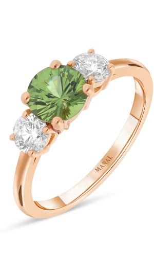 Bague Portobello Saphir Vert Accessoires mariage The Wedding Explorer