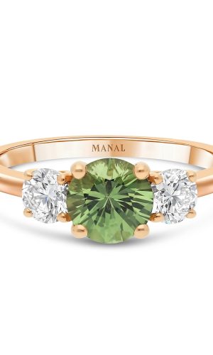 Bague Portobello Saphir Vert Accessoires mariage The Wedding Explorer
