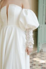 Manches bouffantes et gants de mariée FLORE Accessoires mariage The Wedding Explorer