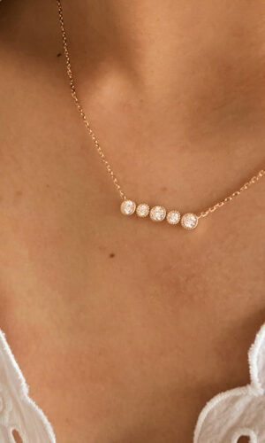 Collier Daera Diamants Accessoires mariage The Wedding Explorer