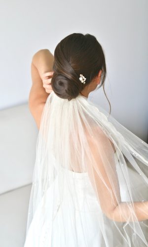 Belle – Pic à Chignon mariage romantique Accessoires cheveux mariage The Wedding Explorer