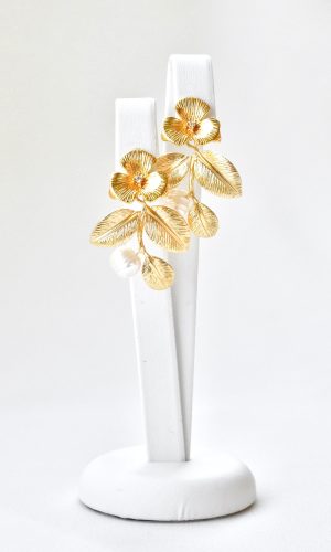 Grandiose – Boucles d’oreilles mariage florales Accessoires mariage The Wedding Explorer Grandiose – Boucles d’oreilles mariage florales Accessoires mariage The Wedding Explorer