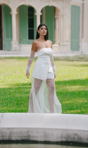 Haut bustier de mariée PERLE Tenues pour la mariée moderne The Wedding Explorer Haut bustier de mariée PERLE Tenues pour la mariée moderne The Wedding Explorer