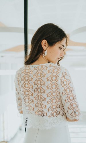 VICTOIRE – HAUT DENTELLE – MARIAGE Tenues pour la mariée moderne The Wedding Explorer