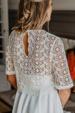 PAULINE – HAUT DENTELLE – MARIAGE Tenues pour la mariée moderne The Wedding Explorer