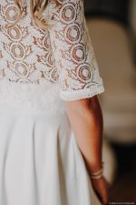 PAULINE – HAUT DENTELLE – MARIAGE Tenues pour la mariée moderne The Wedding Explorer
