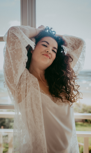 MARCEAU – KIMONO DENTELLE – MARIAGE Kimonos & peignoirs mariage The Wedding Explorer