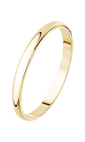 Alliance Or jaune 750 ‰ St-Germain 2 mm Accessoires mariage The Wedding Explorer
