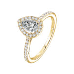 Bague Or jaune 750 ‰ Diamant RétroMilano Prima Accessoires mariage The Wedding Explorer