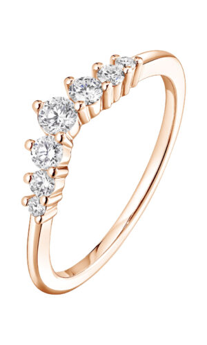 Alliance Or rose 750 ‰ Diamant Sablon Accessoires mariage The Wedding Explorer