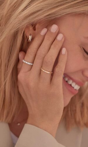 Bague Or rose 750 ‰ Diamant MET S Accessoires mariage The Wedding Explorer Bague Or rose 750 ‰ Diamant MET S Accessoires mariage The Wedding Explorer