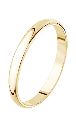 Alliance Or jaune 750 ‰ St-Germain 2,5 mm Accessoires mariage The Wedding Explorer