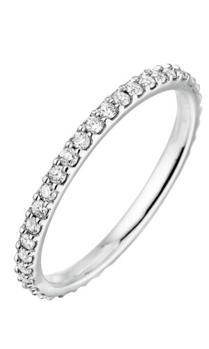 Alliance Or blanc 750 ‰ Diamant Faubourg Accessoires mariage The Wedding Explorer