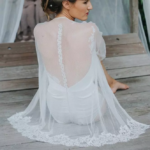 PERLE – KIMONO DENTELLE MARIÉE Kimonos & peignoirs mariage The Wedding Explorer