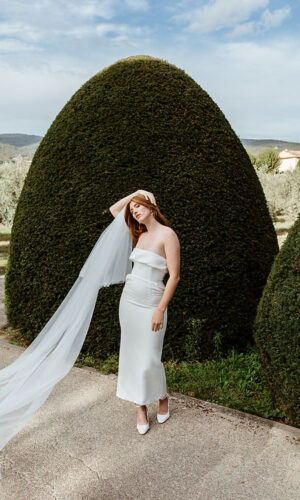 Voile à rabat Kirsten Accessoires cheveux mariage The Wedding Explorer Voile à rabat Kirsten Accessoires cheveux mariage The Wedding Explorer