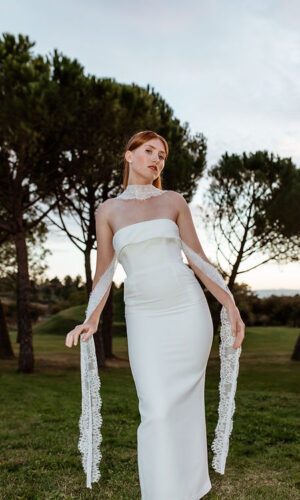 Écharpe en dentelle Catherine Accessoires mariage The Wedding Explorer Écharpe en dentelle Catherine Accessoires mariage The Wedding Explorer