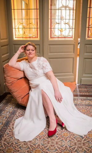 Robe de mariée sur-mesure Estelle Robes de mariée The Wedding Explorer