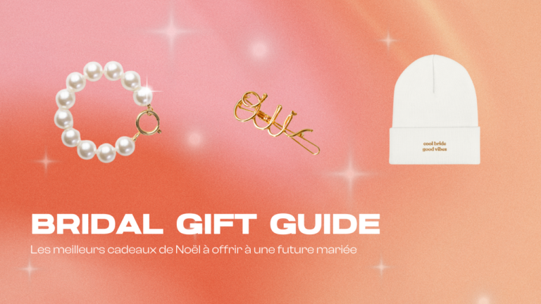Cadeaux noël future mariée