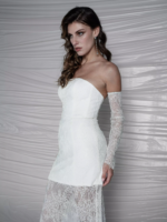 Robe de mariée bustier JAN Robes de mariée courtes The Wedding Explorer