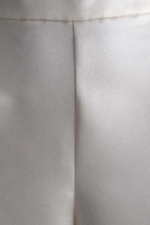 Ada Satin Straight Leg Pant – Ivory Tailleurs de mariage The Wedding Explorer